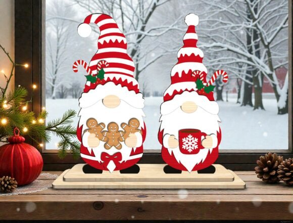 Christmas Gnome SVG Bundle Lasercut File Review