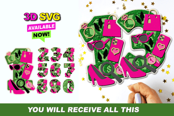 Mall Scavenger Hunt Numbers: A Practical Graphic Design Asset for Crafts and Digital Sellers